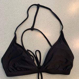 O’Neill black strappy bikini top